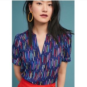 Anthropologie Colloquial Blouse